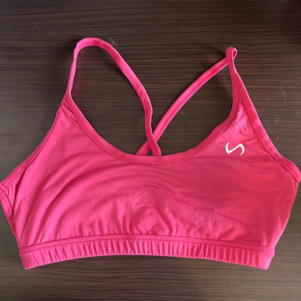 TLF cross back sports bra Size L